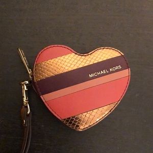 Micheal Kors Heart Wristlet
